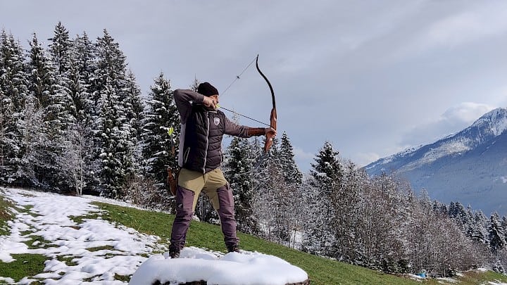 Zimní lukostřelba v Neukirchenu – tradiční 3D lukostřelba s zasněženým alpským pozadím ve Wildkogel Areně.